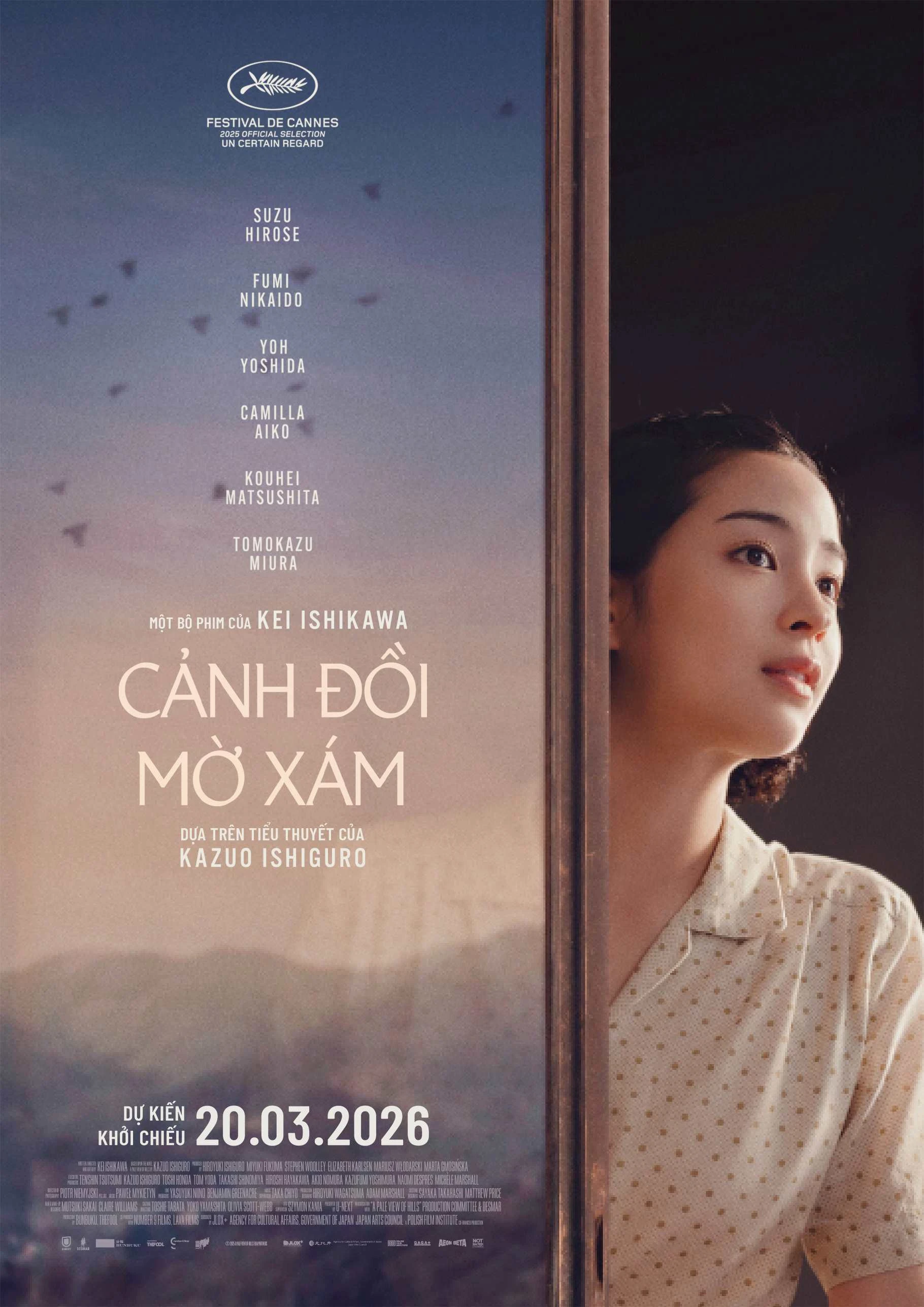 Phim Cảnh đồi mờ xám - A Pale View of Hills (2025)