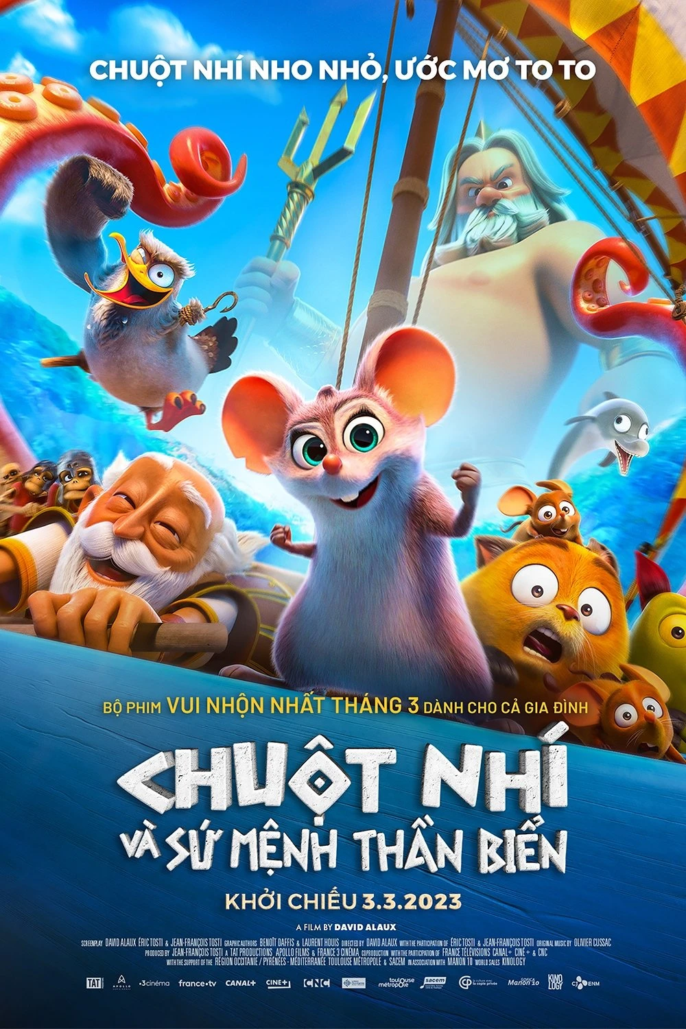 Phim Chuột Nhí và Sứ Mệnh Thần Biển - Epic Tails (Argonuts) (2023)