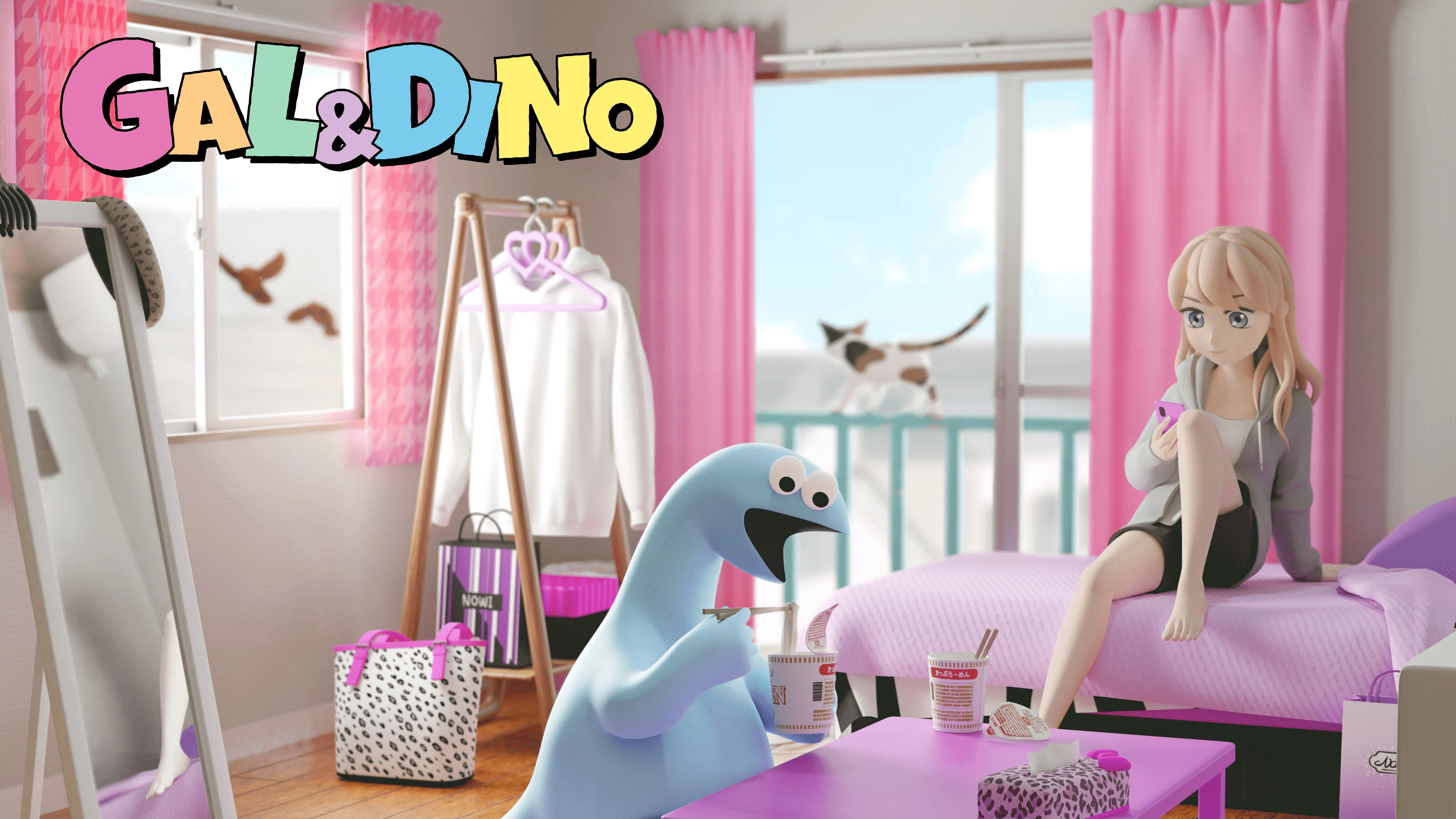 Phim Cô Gái Và Khủng Long - Gal & Dino Gyaru to Kyouryuu (2020)