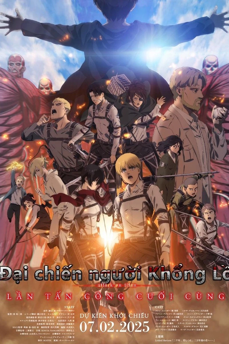 Phim Đại Chiến Người Khổng Lồ: Lần Tấn Công Cuối Cùng (Đại Chiến Titan) - Attack On Titan: The Last Attack (2024)
