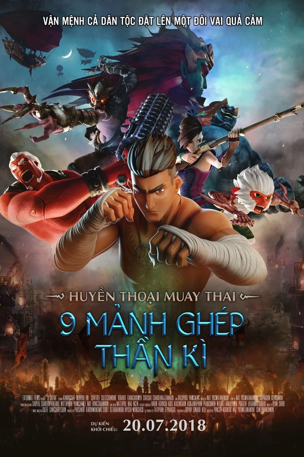 Phim Huyền Thoại Muay Thái: 9 Mảnh Ghép Thần Kì - The Legend Of Muay Thai: 9 Satra (2018)