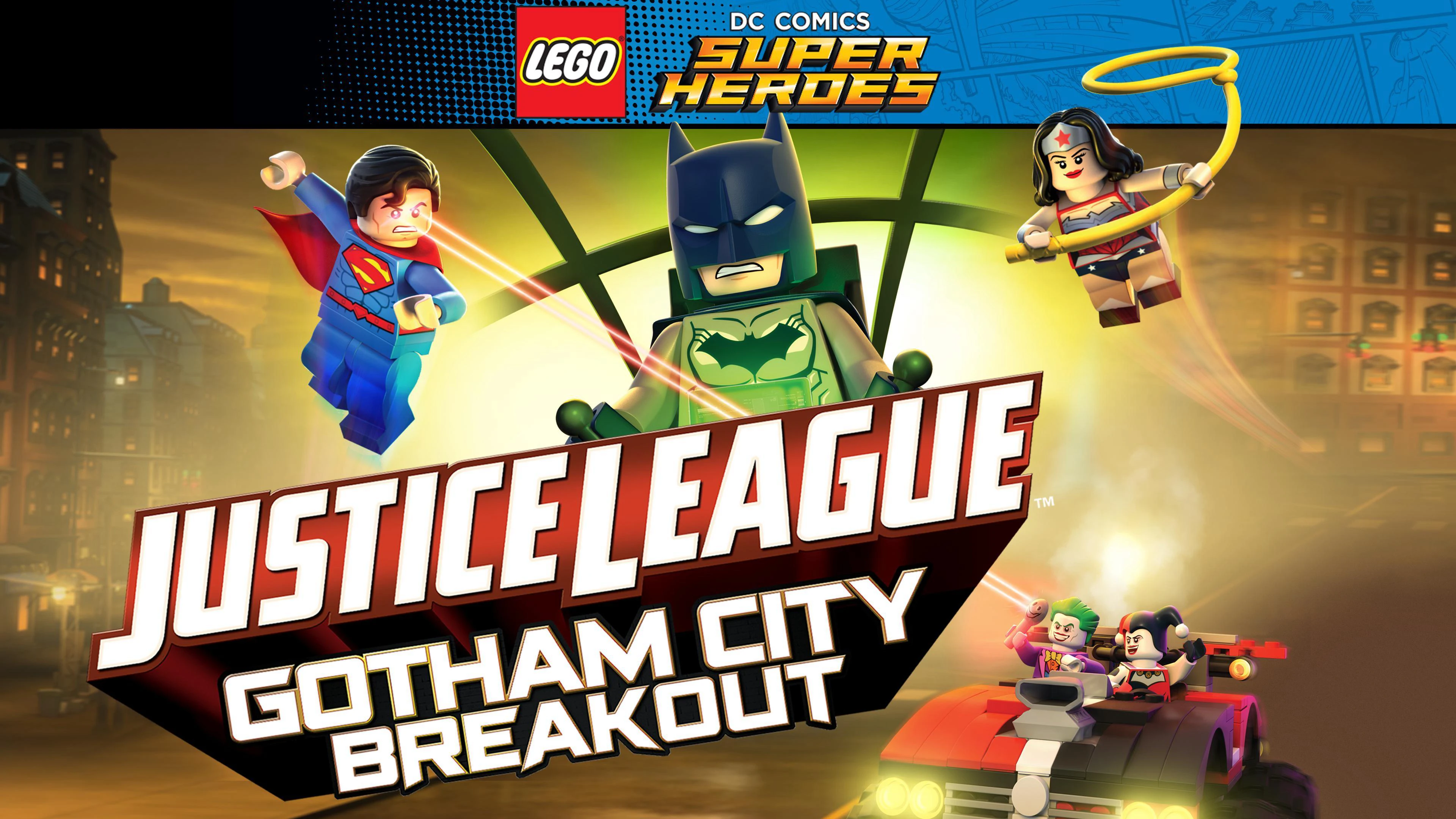 Phim Lego DC Comics Superheroes: Justice League - Gotham City Breakout - Lego DC Comics Superheroes: Justice League - Gotham City Breakout (2016)