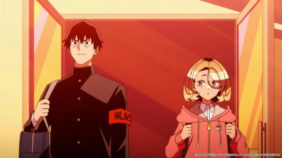 Ponkotsu Fuuki Iin to Skirt-take ga Futekisetsu na JK no Hanashi