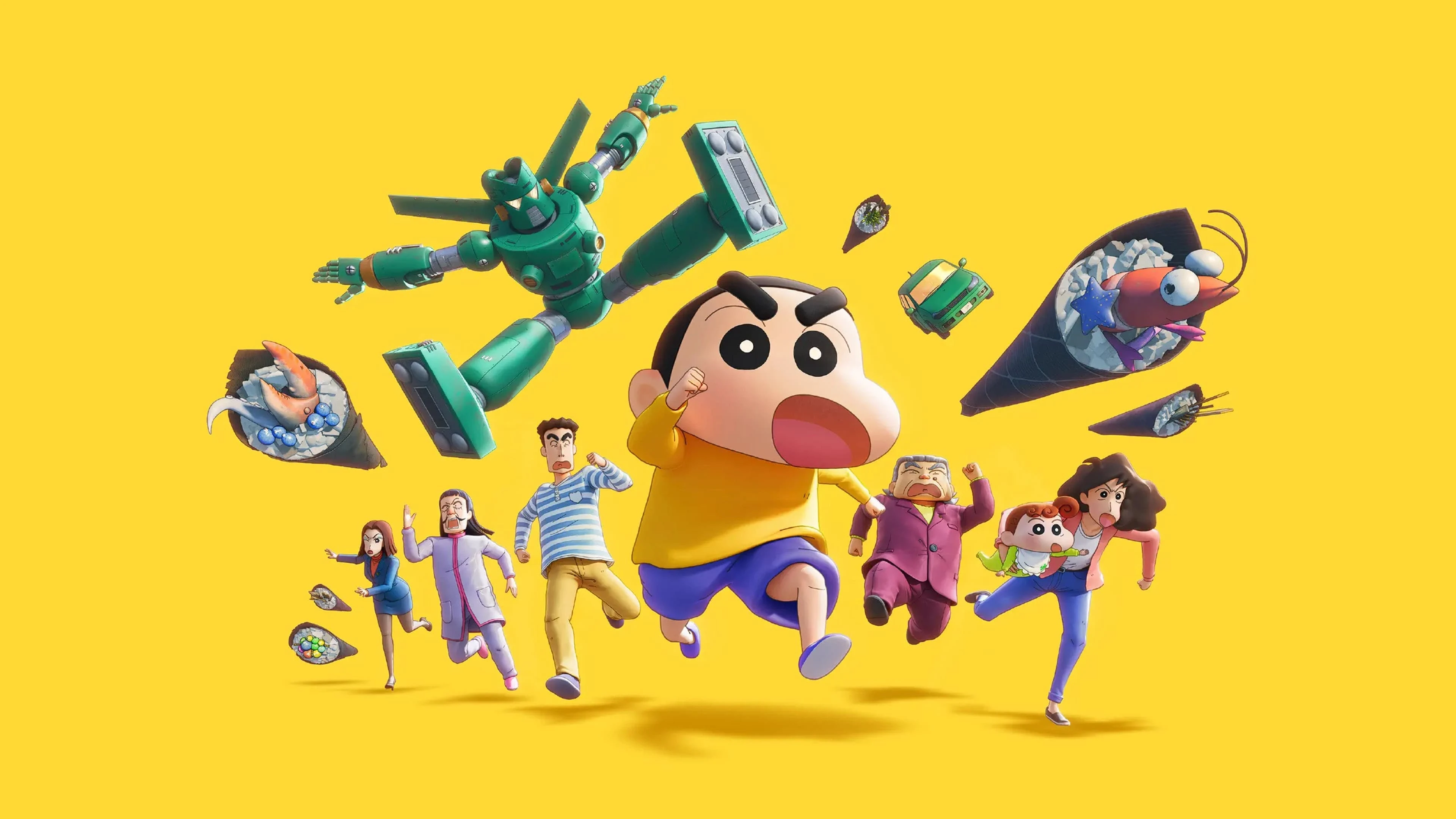 Phim Shin - Cậu Bé Bút Chì 31: Đại Chiến Siêu Năng Lực ~ Sushi Bay ~ - New Dimension! Crayon Shin-chan the Movie: Battle of Supernatural Powers ~Flying Sushi~ (2023)