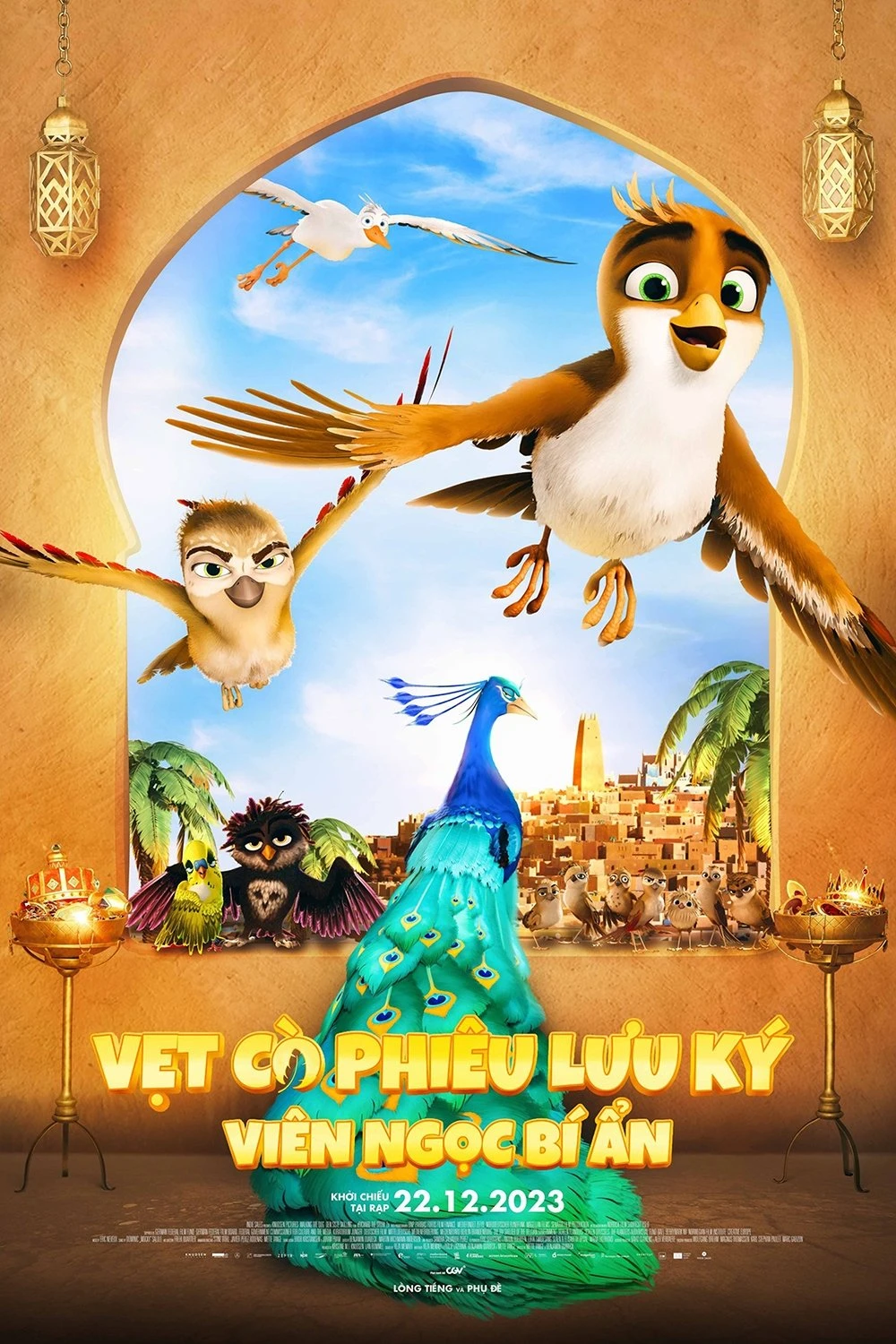 Phim Vẹt Cò Phiêu Lưu Kỳ: Viên Ngọc Bí Ẩn - Richard The Stork And The Mystery Of The Great Jewel (2023)