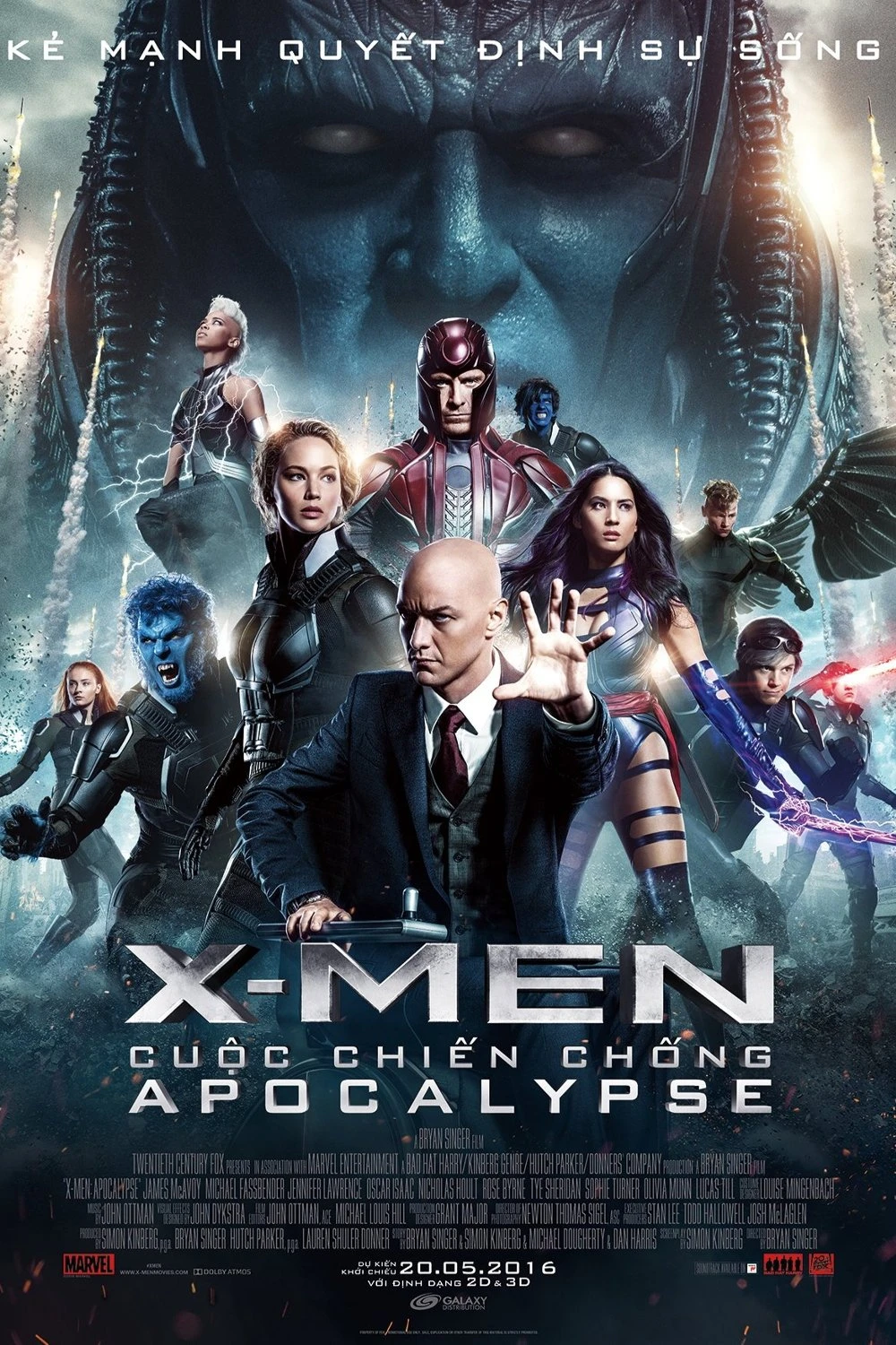 Phim X-Men 8: Cuộc Chiến Chống Apocalypse - X-Men: Apocalypse (2016)